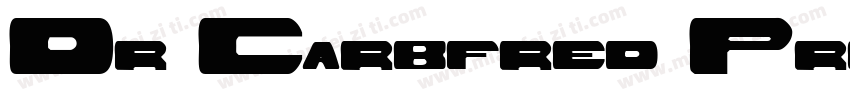 Dr Carbfred Pro字体转换